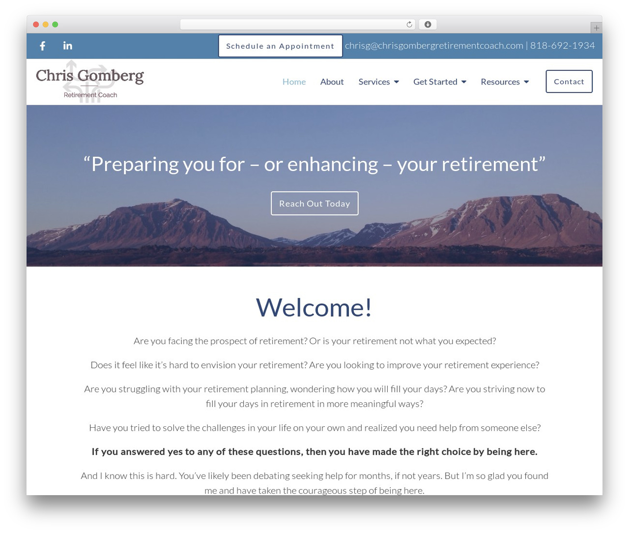 Genesis WordPress theme - chrisgombergretirementcoach.com Genesis WordPress theme - chrisgombergretirementcoach.com