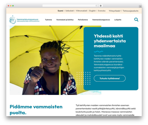 Höyrymoottori theme WordPress - vammaiskumppanuus.fi
