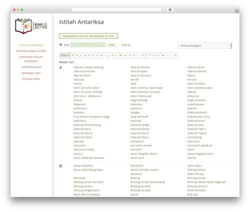 Morphology WordPress theme - kamusastro.com Morphology WordPress theme - kamusastro.com
