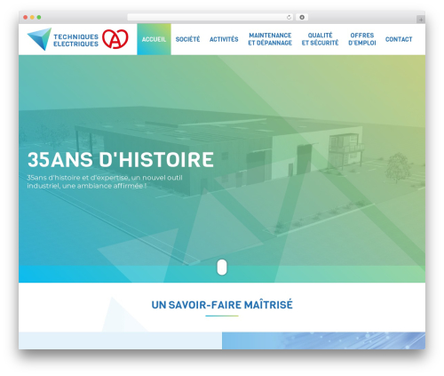 Techniques Électriques WordPress theme - techniques-electriques.com