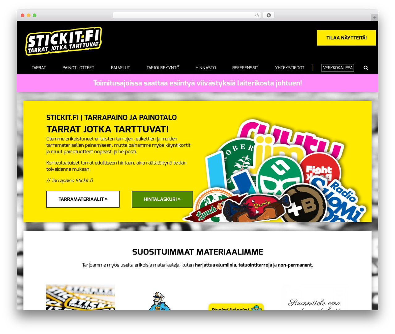 WordPress Stickit 2017 theme top WordPress theme - stickit.fi WordPress Stickit 2017 theme top WordPress theme - stickit.fi