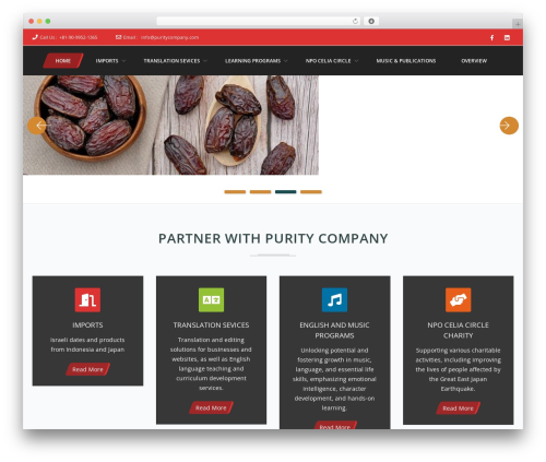 WordPress theme Frontech - puritycompany.com WordPress theme Frontech - puritycompany.com