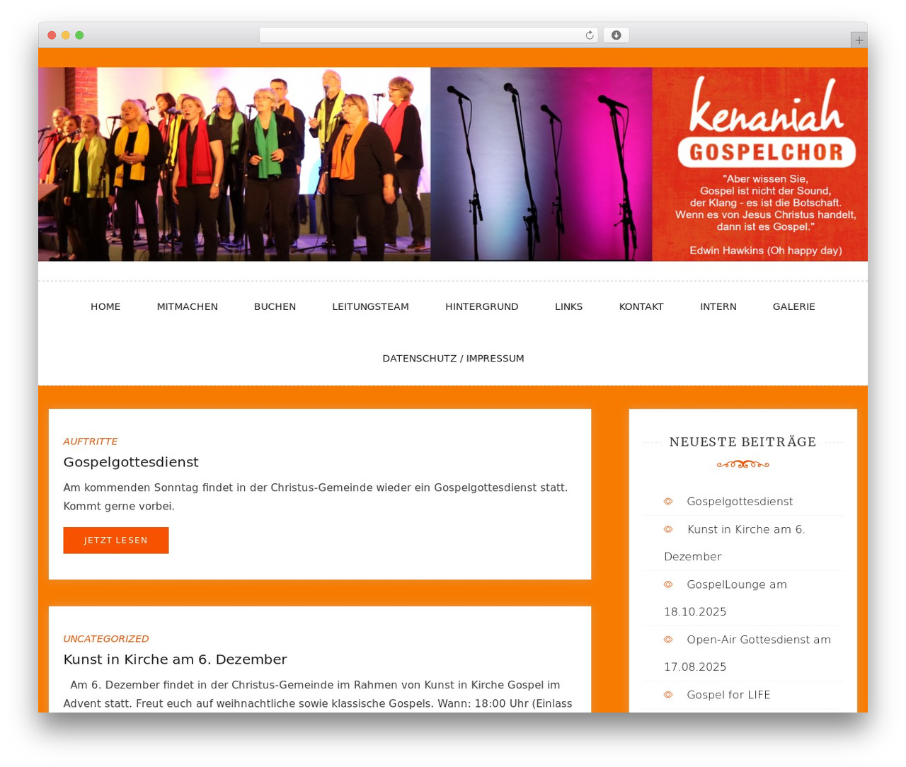 Ample Blog WordPress blog theme - kenaniah.de