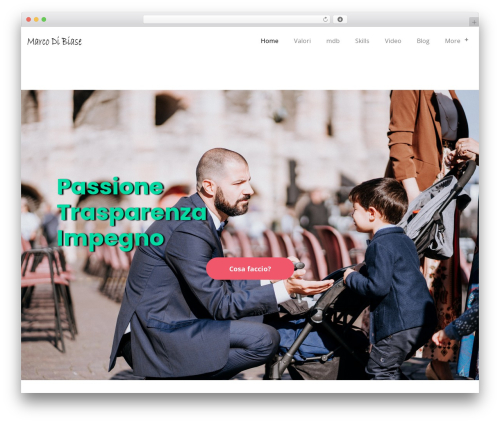 Caliris WP WordPress theme - marcodibiase.it