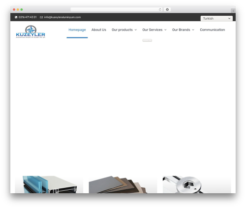 Housico WordPress theme - kuzeyleraluminyum.com