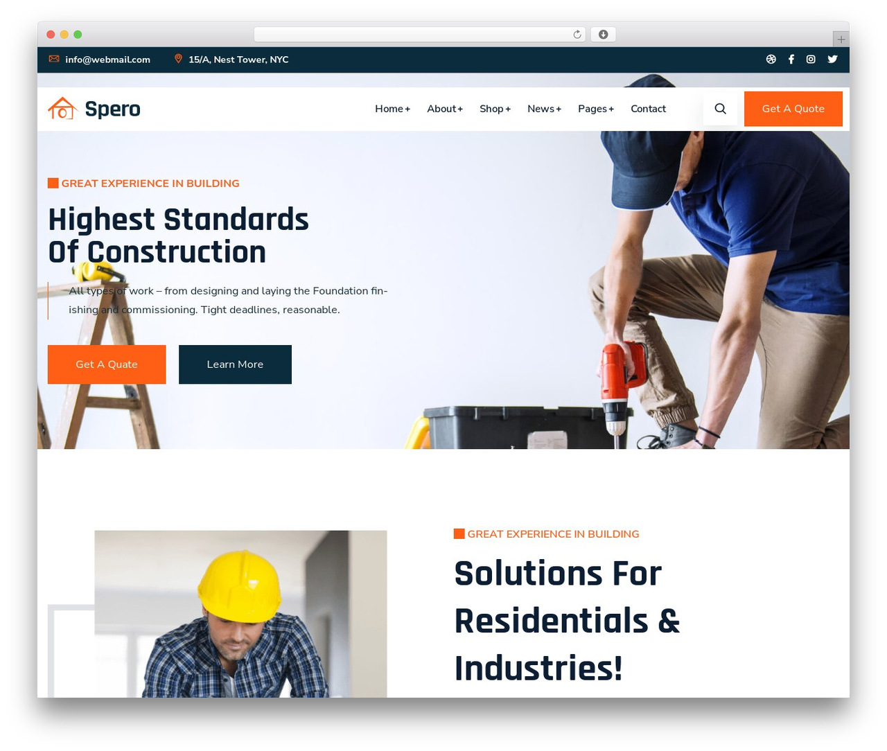 Spero WordPress theme - themexriver.com/wp/spero Spero WordPress theme - themexriver.com/wp/spero