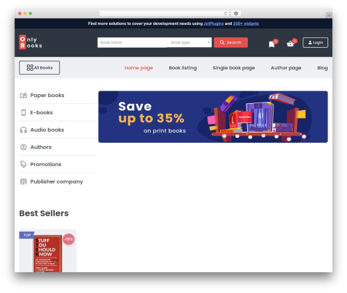 Jet woo builder custom add to cart icon WordPress plugin - demo.crocoblock.com/v2/only-books