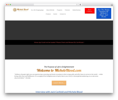 Sonaar music pro WordPress plugin - micheleblood.com