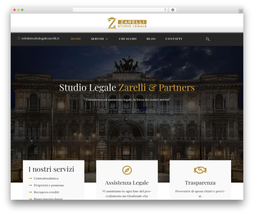WordPress theme Attorg - studiolegalezarelli.it