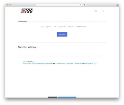 Youtube gallery vc WordPress plugin - sass-motorblog.de