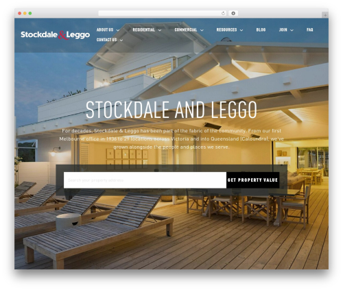 WordPress theme Launchpad Platform - www.stockdaleleggo.com.au
