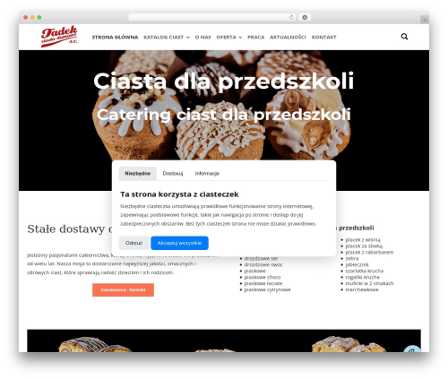 WordPress theme LEVELUP - ciastadomowe.eu