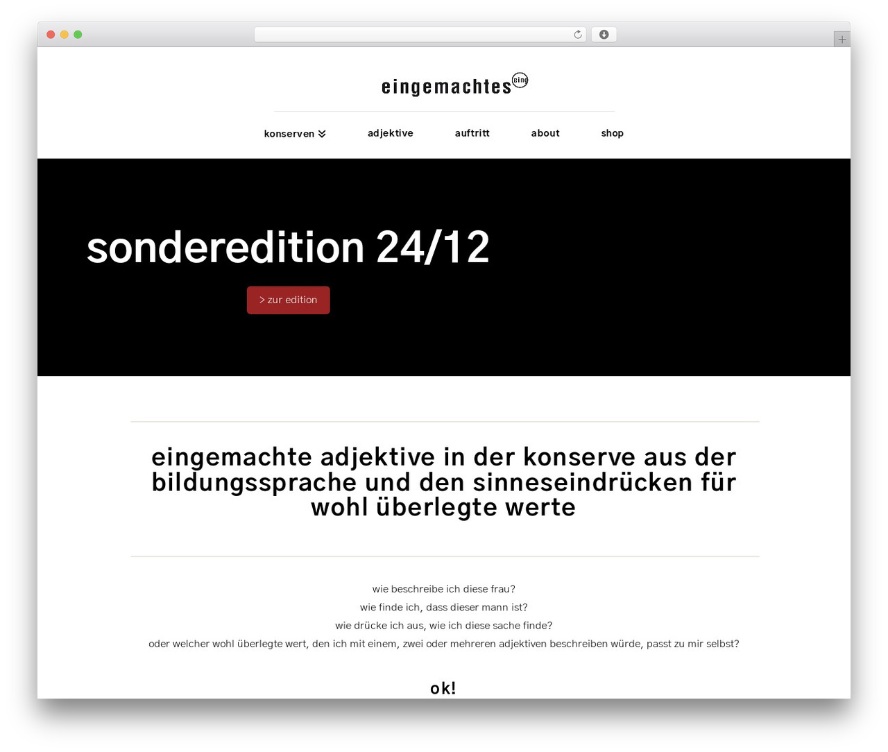 WordPress theme X - eingemachtes.com