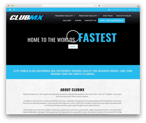 Beacon Theme WordPress theme - clubmx.com