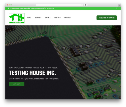 Custom Theme WordPress theme - testinghouse.com