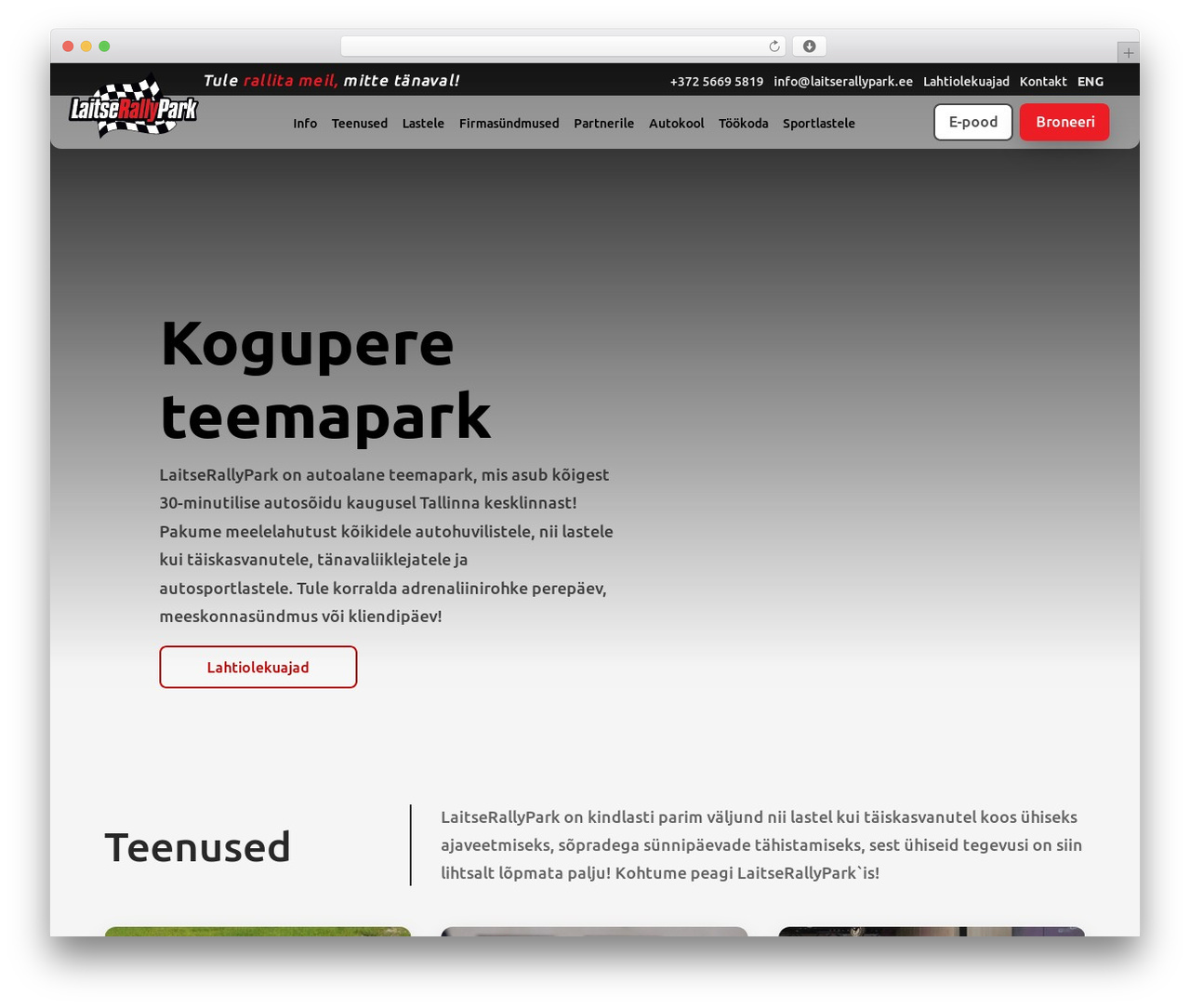 Divi WordPress theme - laitserallypark.ee Divi WordPress theme - laitserallypark.ee