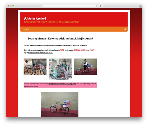Nevertheless WP theme - aiskrimkenduri.com