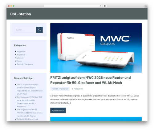 Occasio pro WordPress plugin - dsl-station.de