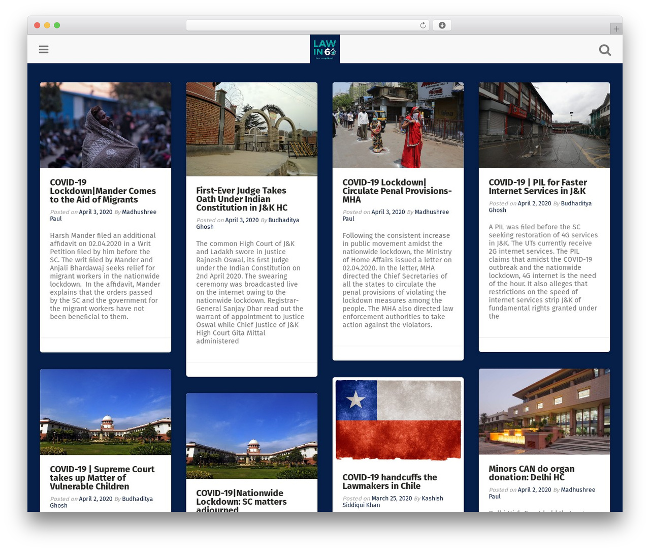 Pingraphy WordPress theme - lawin60.com