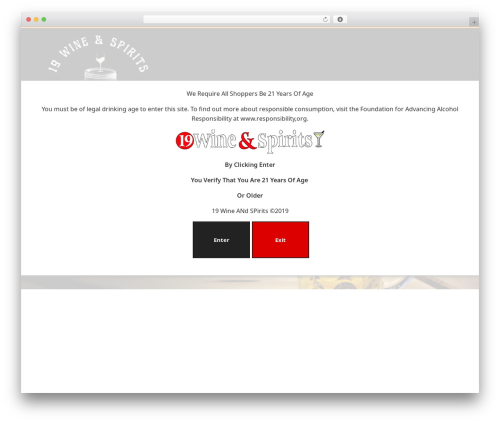Strute WordPress theme - 19wineandspirits.com Strute WordPress theme - 19wineandspirits.com