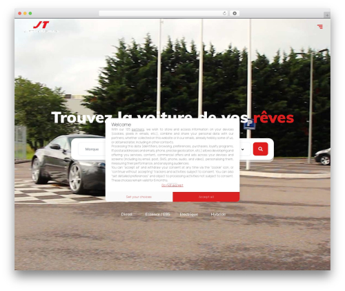 Vehica WordPress theme - jtautomobiles.fr