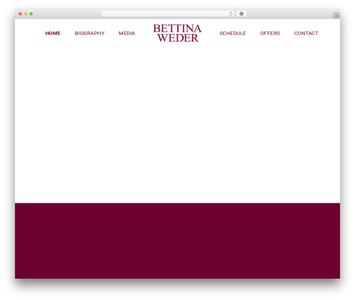 WordPress theme Avada - bettinaweder.com