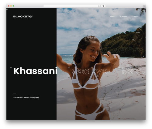 WordPress theme Grenada - blackstg.com