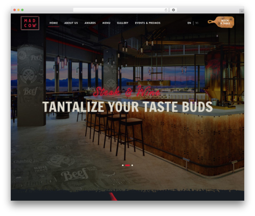 WordPress theme Seadev - madcowphuquoc.com
