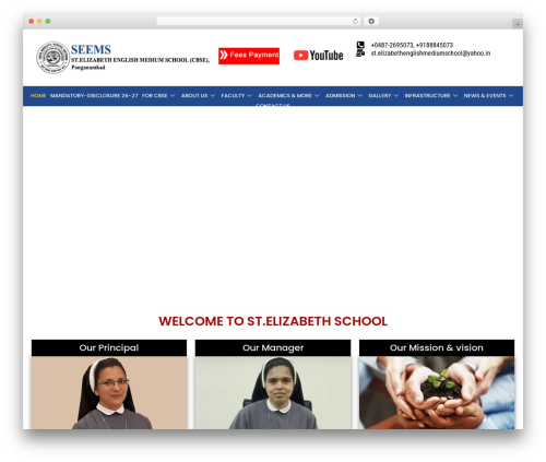 WP theme university | Shared by themes24x7.com - stelizabethschool.net