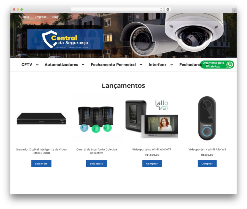 Pharmacy WordPress theme - centraldaseguranca.com