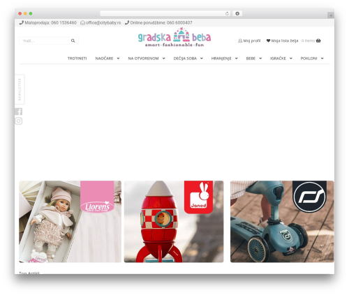 Storefront powerpack WordPress plugin - gradskabeba.rs
