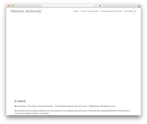 Theme WordPress HyperX - mateuszjackowski.com