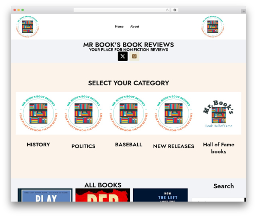 Goal salespopup WordPress plugin - mrbooksbookreviews.com