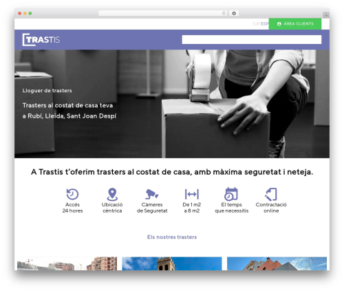 Trastis WordPress theme - trastis.com