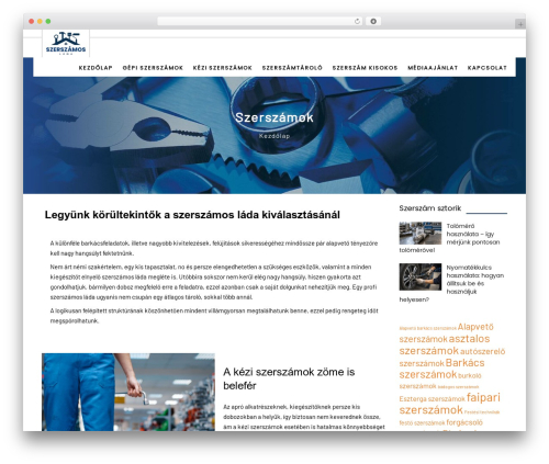 WordPress theme Quickberg Theme - Core - szerszamos-lada.hu