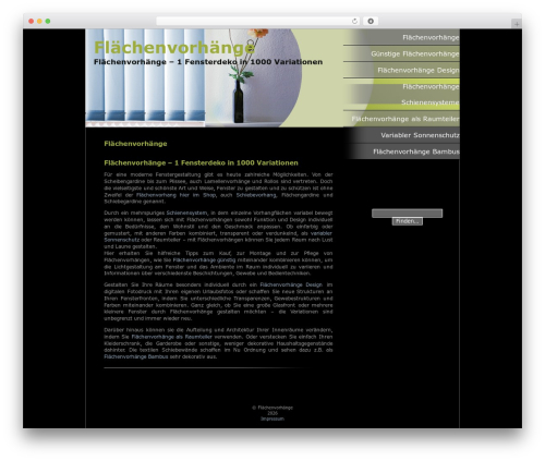 WordPress theme Crew-Theme - flaechenvorhaenge1.de