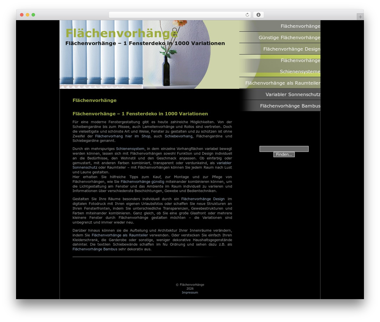 WordPress theme Crew-Theme - flaechenvorhaenge1.de WordPress theme Crew-Theme - flaechenvorhaenge1.de