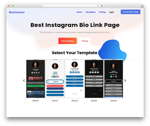 Wp ultimo WordPress plugin - biolinkster.com