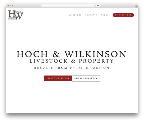Avas WP theme - hochandwilkinson.com