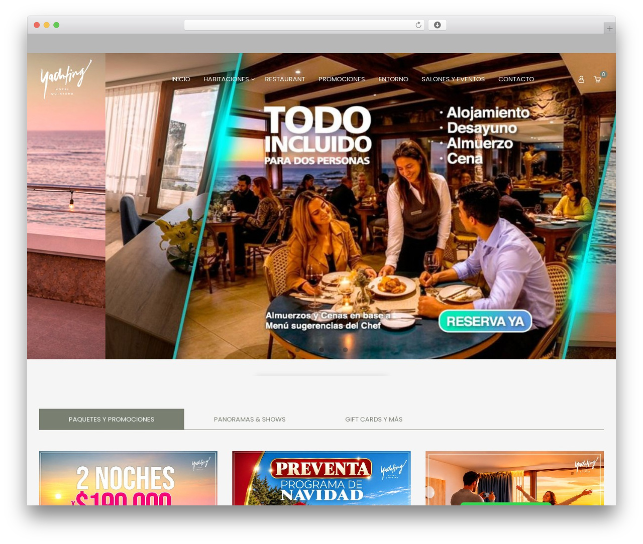 Basel Child best hotel WordPress theme - hotelquintero.cl