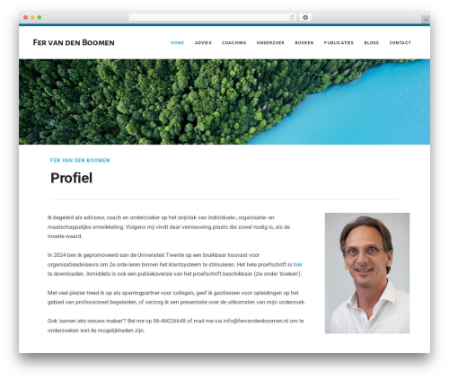 Bateaux WordPress theme - fervandenboomen.nl