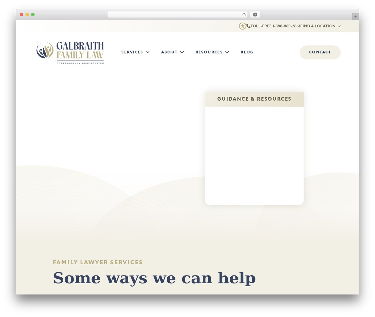 Best WordPress theme Breakdance Zero Theme - galbraithfamilylaw.com