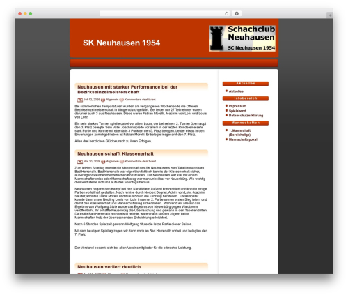 Best WordPress theme SunsetIdea - sk-neuhausen.de