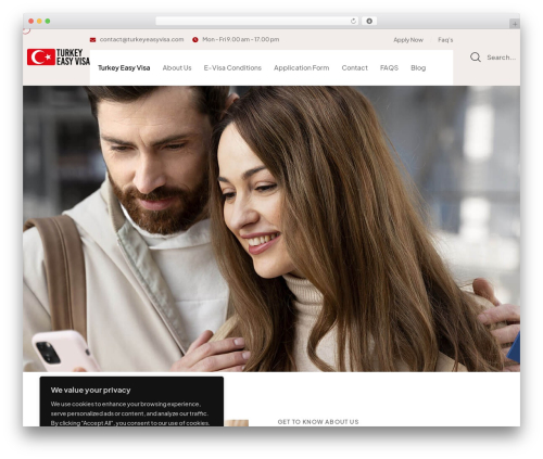 Best WordPress theme Treck - turkeyeasyvisa.com