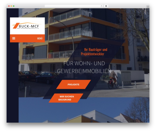 Blank Theme WordPress theme - buck-mcf.de