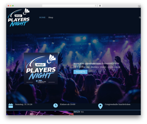 Spectra blocks WordPress plugin - playersnight.saarland
