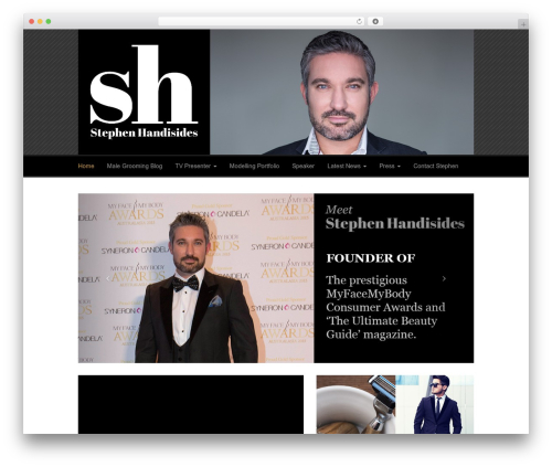 Bootstrap_Bones_2014 WordPress theme - stephenhandisides.com