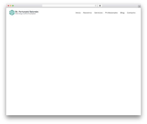 Bosa WordPress theme free - fortunatosalomon.com