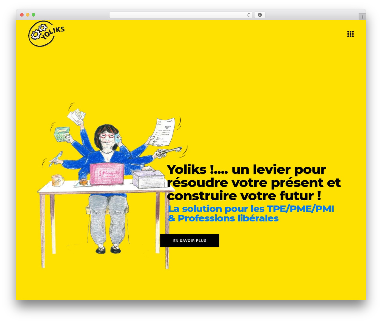 Brunn WordPress theme - yoliks.com