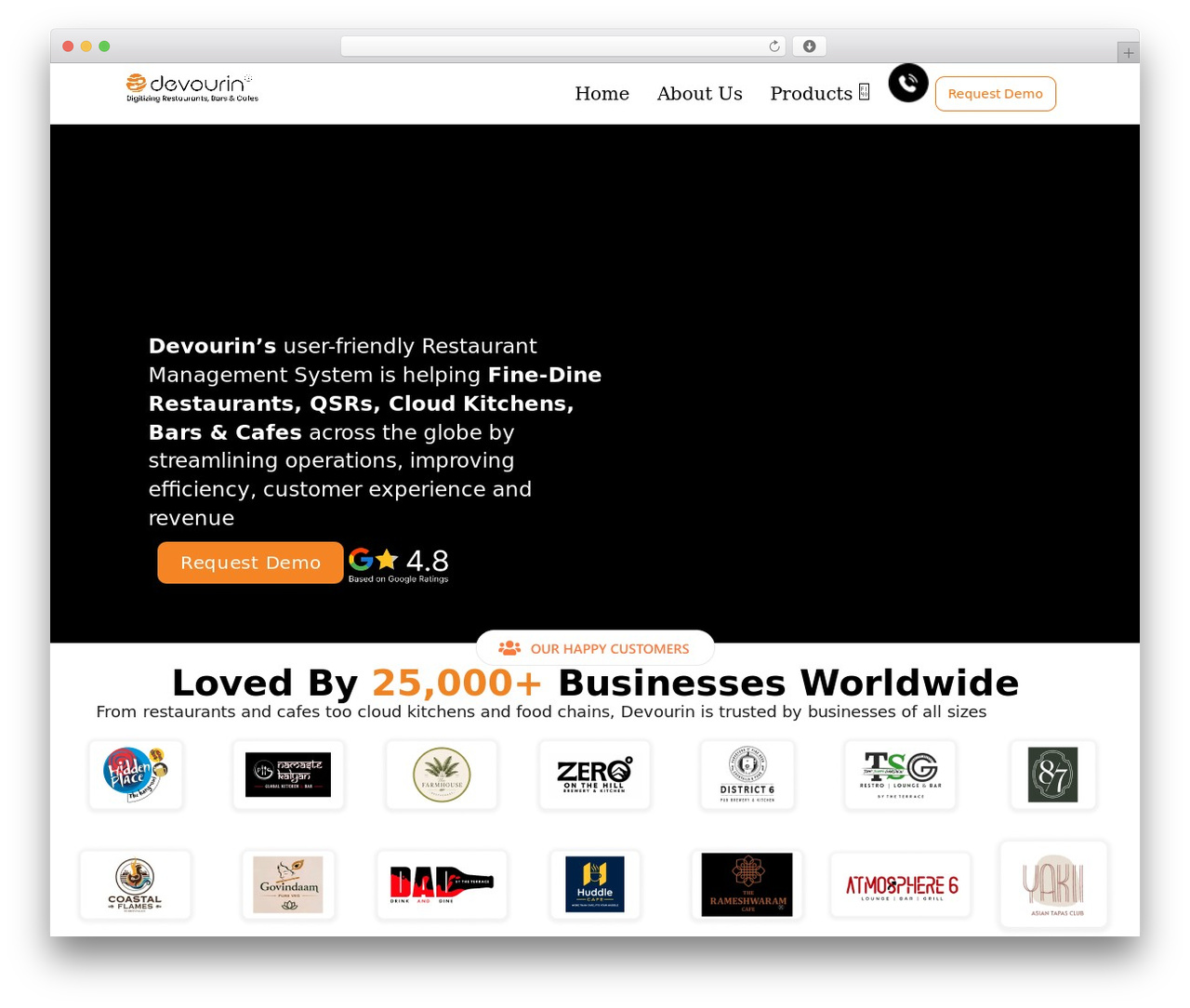 Builder Theme WordPress restaurant theme - devourin.com Builder Theme WordPress restaurant theme - devourin.com